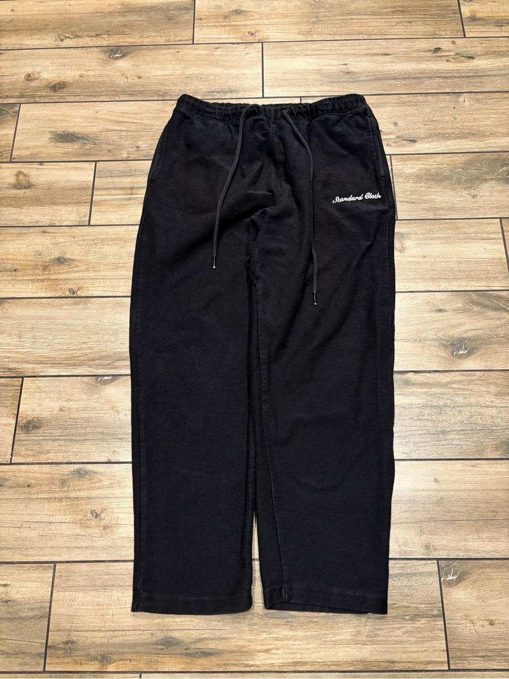 Standard Cloth Urban Outfitters Black Knit Drawstring Lounge Pants Men's Large